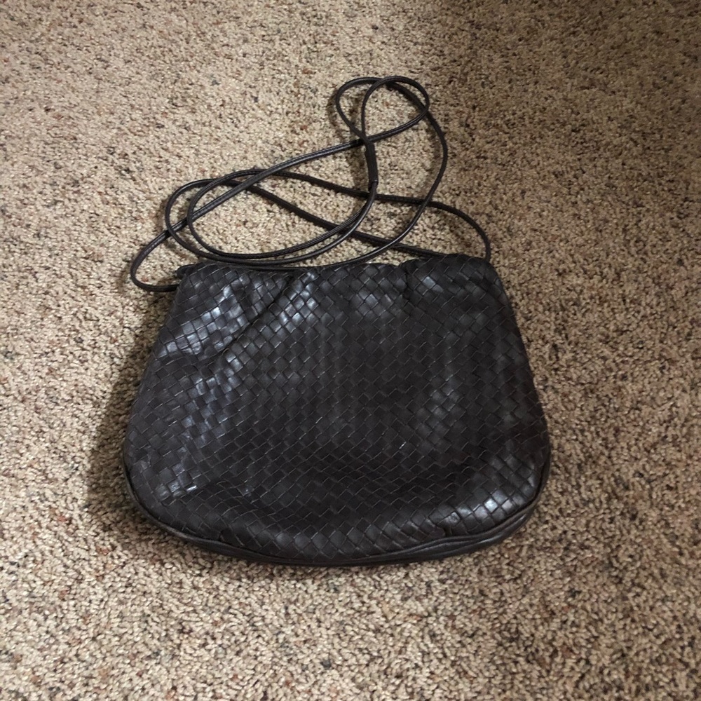 Aspect New York Crossbody Bag Dark Brown Leather